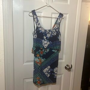Maeve Summer Mini Dress Size 0 Off Shoulder